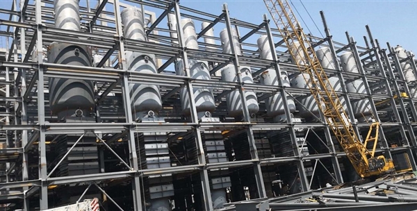 河南金大地大型內冷式碳化塔技術開發及工程設計項目喜報